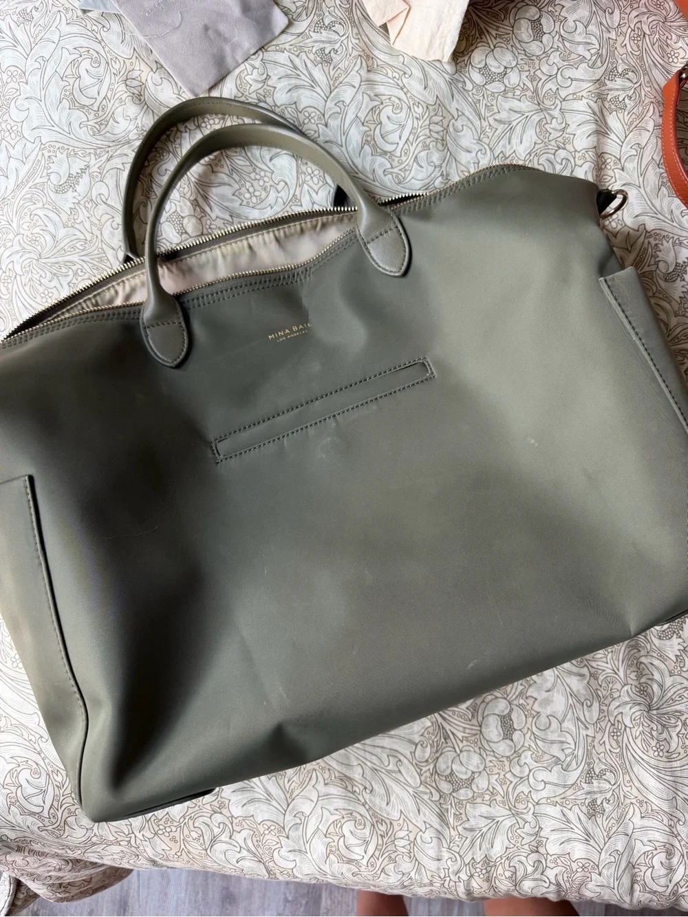 Mina Baie Emmy Full Nylon Martin luxury diaper bag